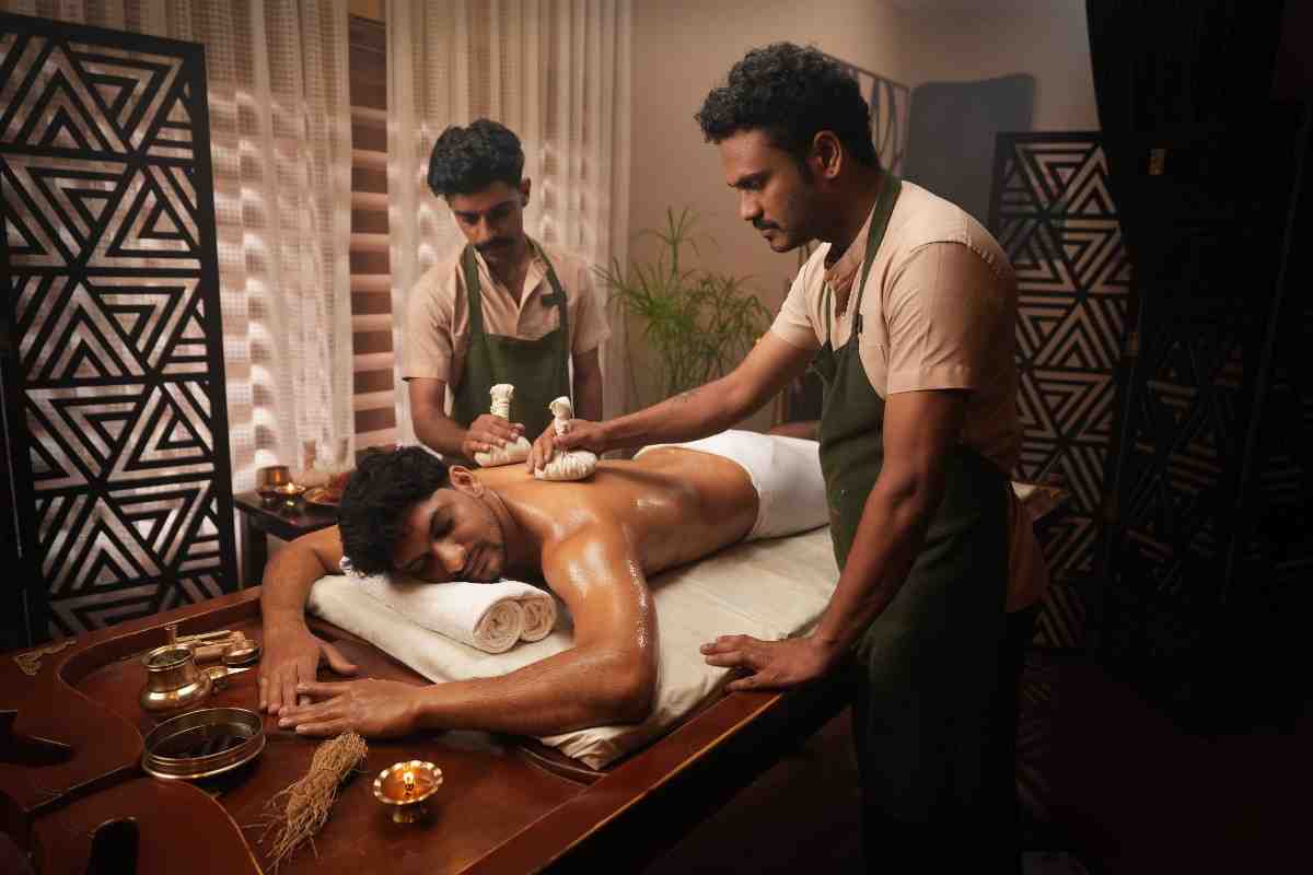 Ayurveda therapy imagery